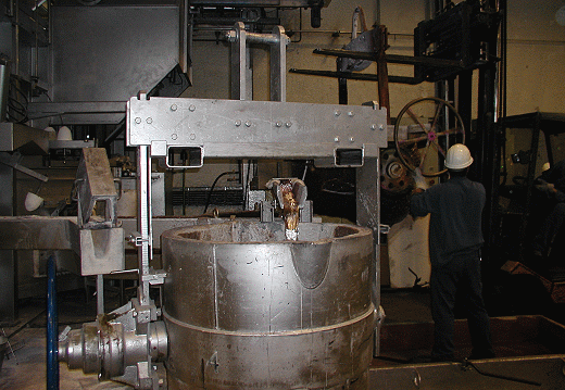 Toma de muestra de fundición 02